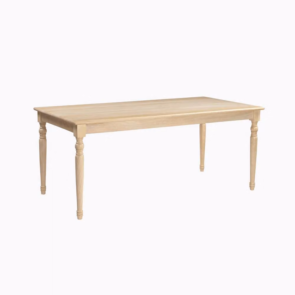 FurnitureboxUK Aalto Rectangular White Oak and Mango Wood 6 Seater Dining Table in Light Brown – 2