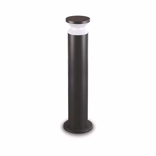 Ideal Lux Torre Black IP65 Modern Cylinder Outdoor Bollard Garden Floor Light