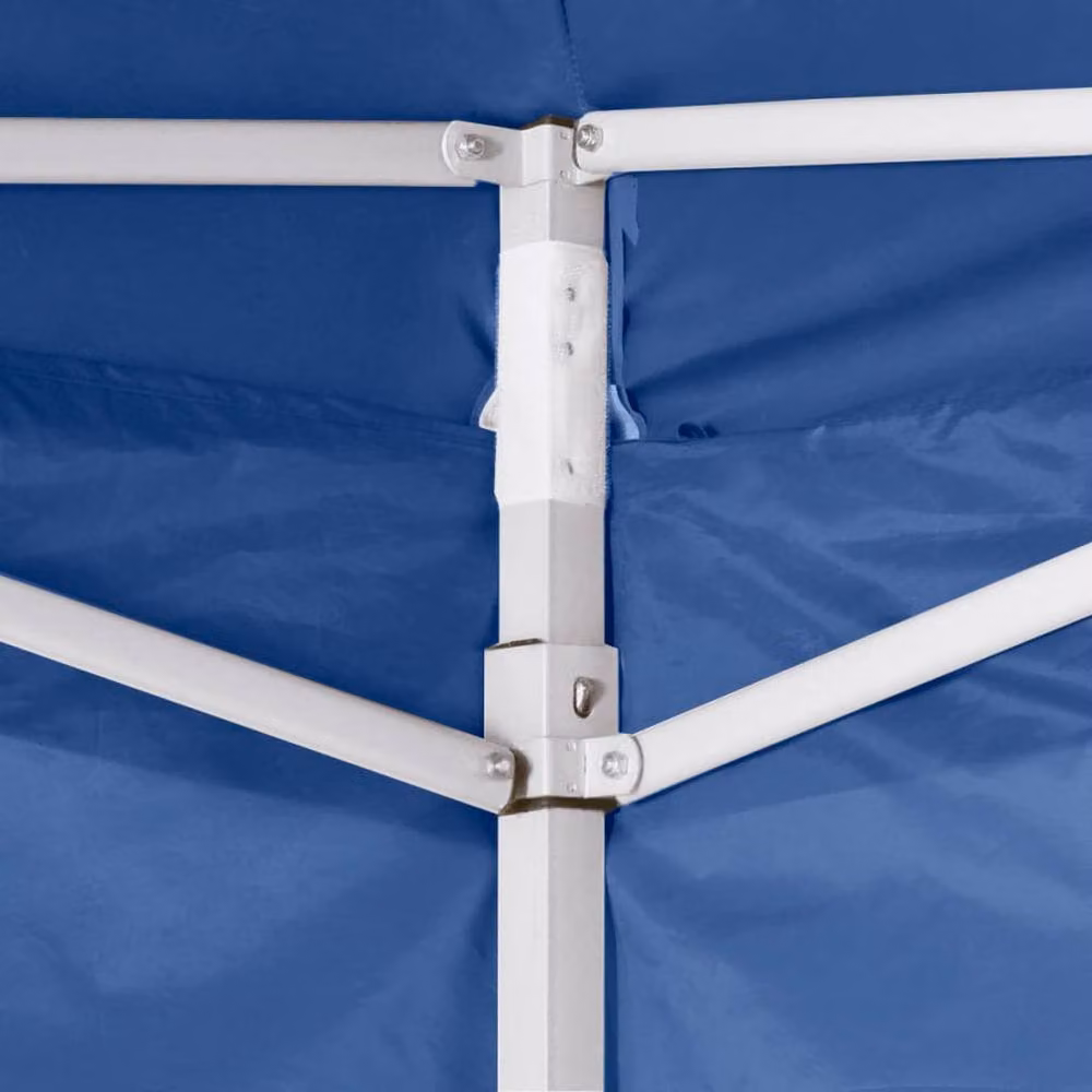 Berkfield Home Foldable Tent with 4 Walls, Blue, W: 300 cm, D: 300 cm, H: 300 cm – 2