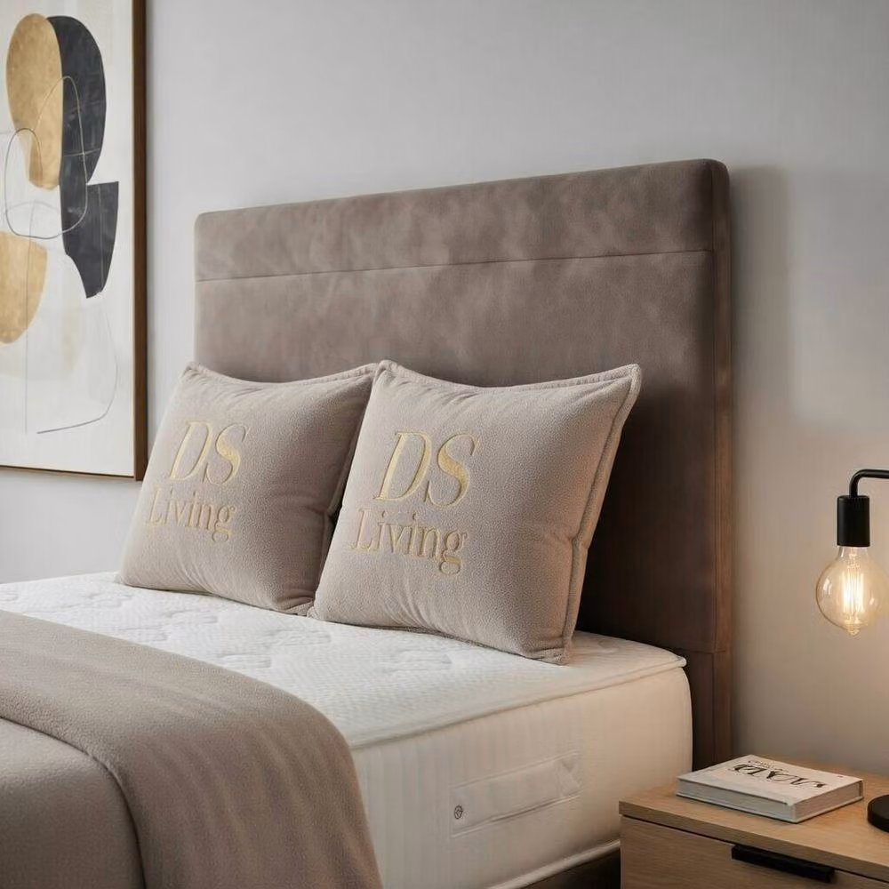 DS Living Muse Grey Velvet Upholstered Divan Bed with Drawers W/D/H: 90 x 190 cm – 2