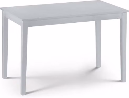 Julian Bowen Taku Rectangular Grey Rubberwood Dining Table – 1