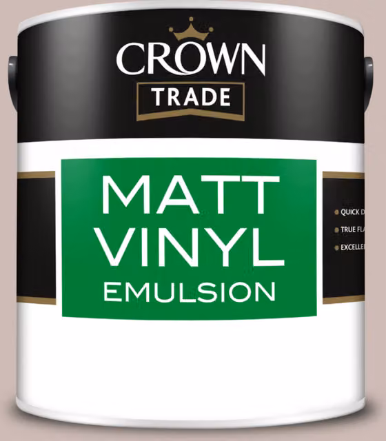 Crown Trade Hare Matt Vinyl Dispersion Paint, Multicolour, 2.5 l – 1