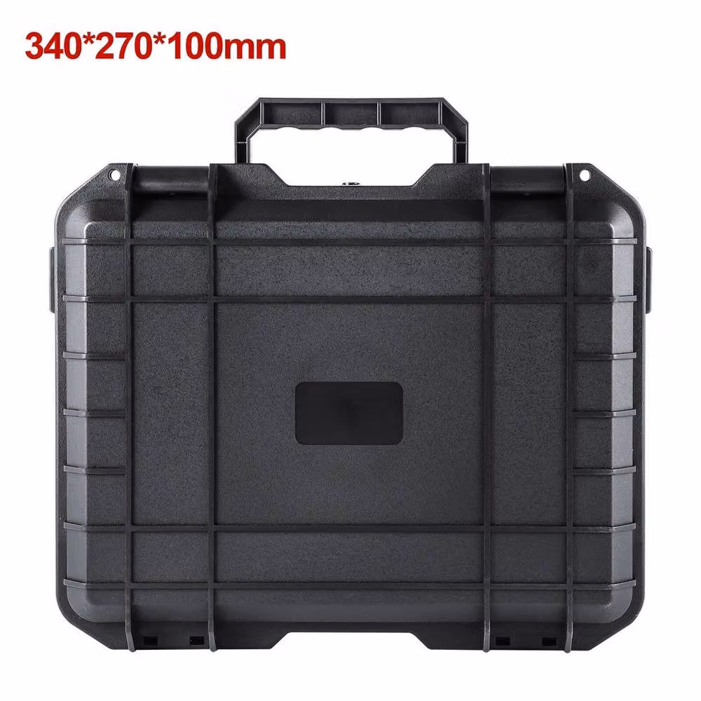 SPETLEK Waterproof Hard Carry Flight Case, Black, W/D/H: 34 x 27 x 10 cm – 2