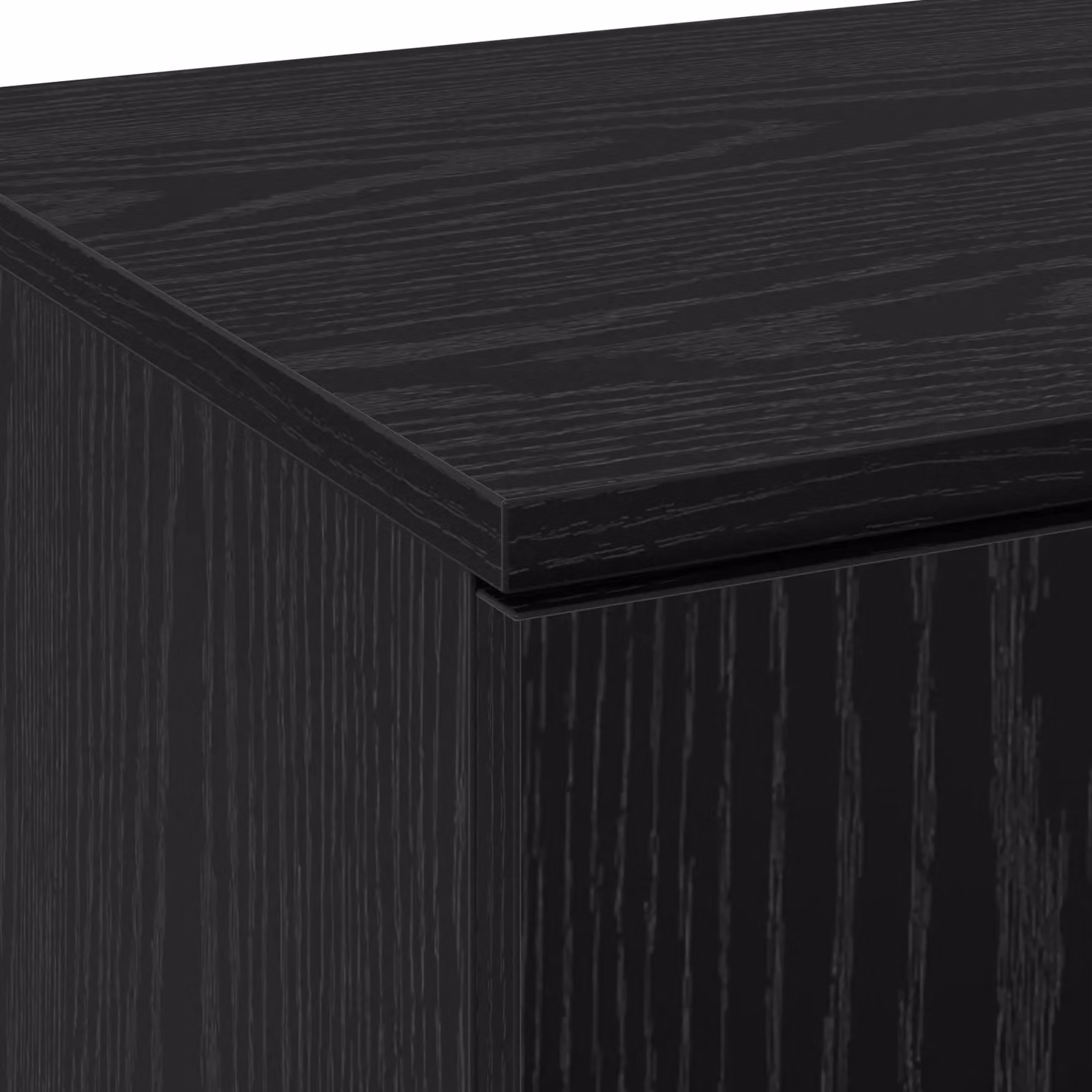 Berkfield Home Black Oak Modern Highboard with Hinged Doors, W/D/H: 80 x 35 x 180 cm – 4