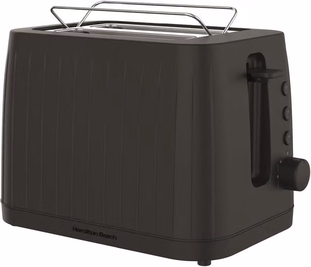 Hamilton Beach Stealth 2 Slice Toaster with Keep Warm Function, Black – 9