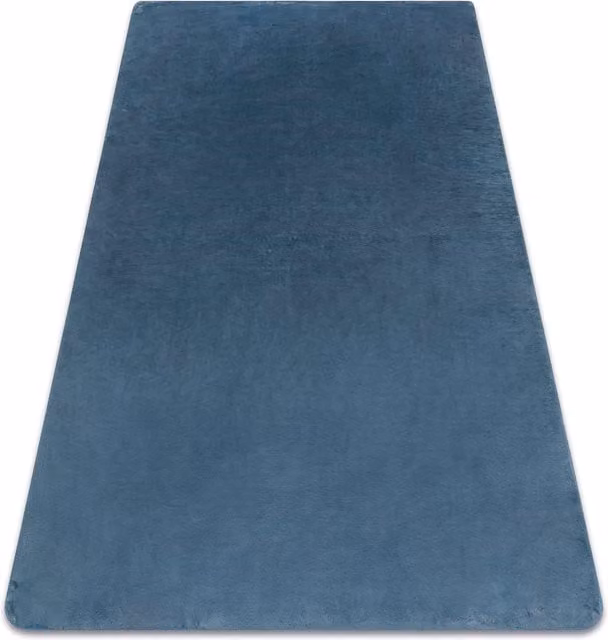 RugsX Posh Blue Modern Rectangular Polyester Rug, W: 80 cm, L: 150 cm – 1