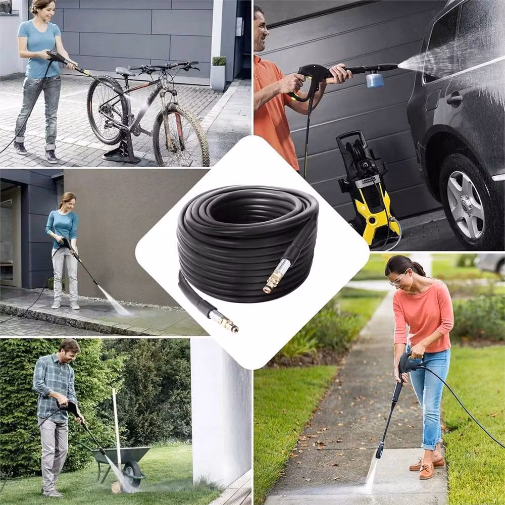 Nordara 10m Extension Hose for Karcher K2 K3 K4 K5 K7 High Pressure Washers, Black – 4
