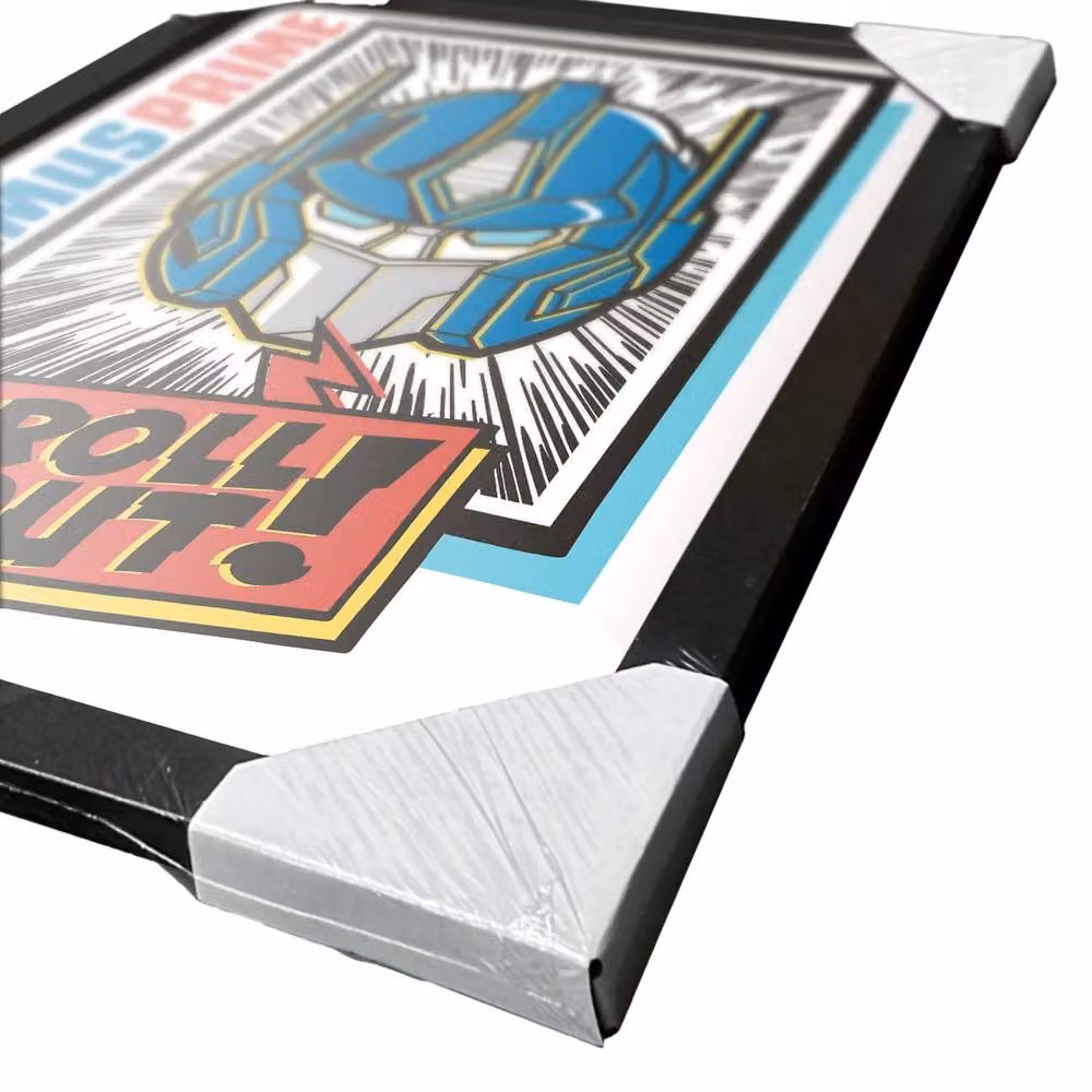 Transformers Roll Out Optimus Prime Multicolour Framed Paper Poster – 3