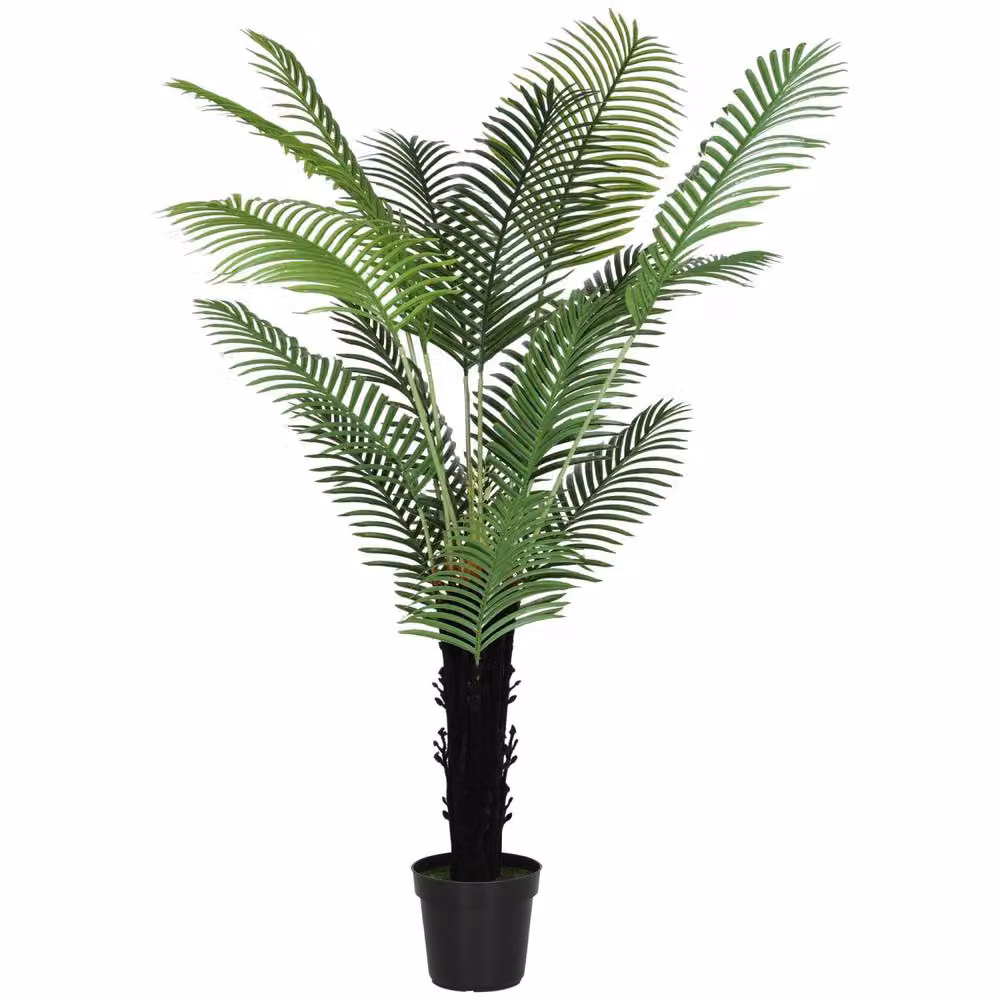 Wyld Haus Seta 175cm Artificial Areca Palm in Green with Weighted Pot – 2