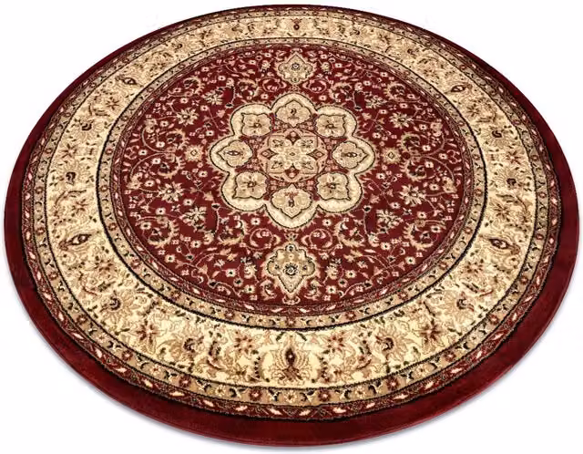 RugsX Royal Oriental Red Round Rug, Diameter: 150 cm