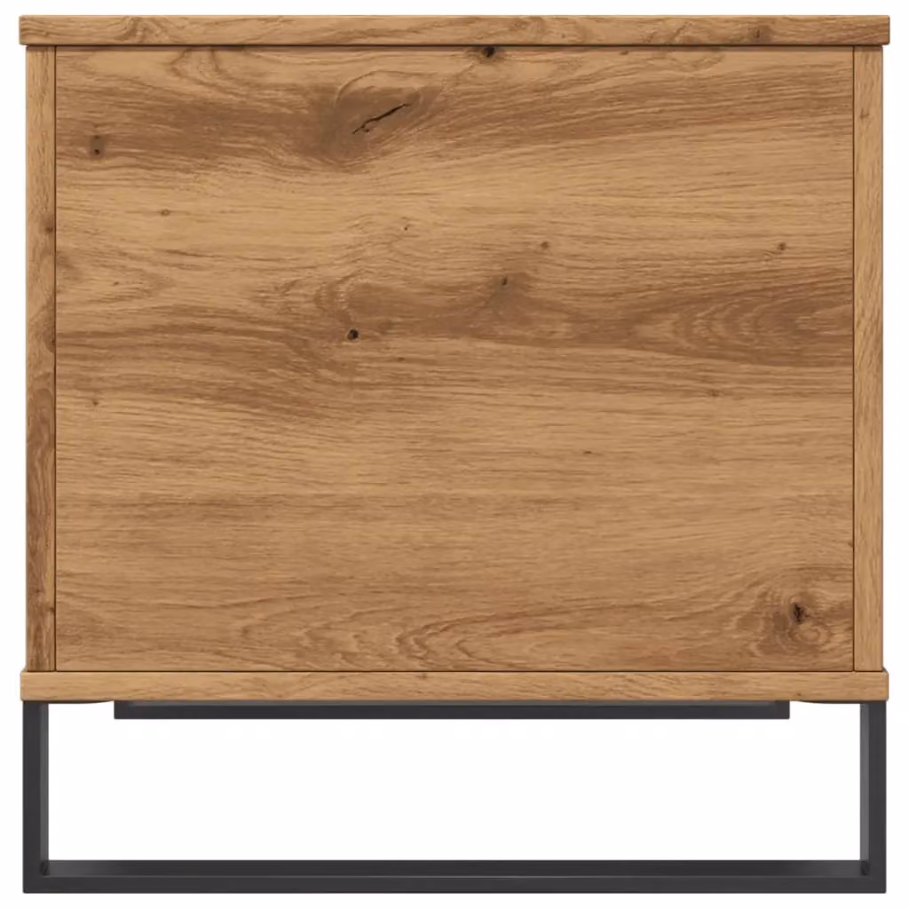 Berkfield Home Artisan Oak Coffee Table in Brown, W: 60 cm, D: 44.5 cm, H: 45 cm – 4