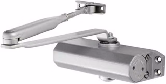 Loops General Overhead Door Closer Fixed Power in Silver