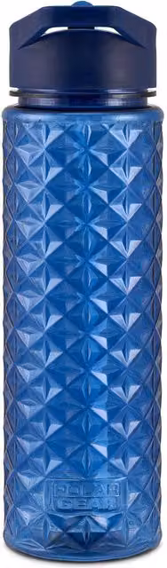 Polar Gear Blue Water Bottle with Carry Handle, 700 ml