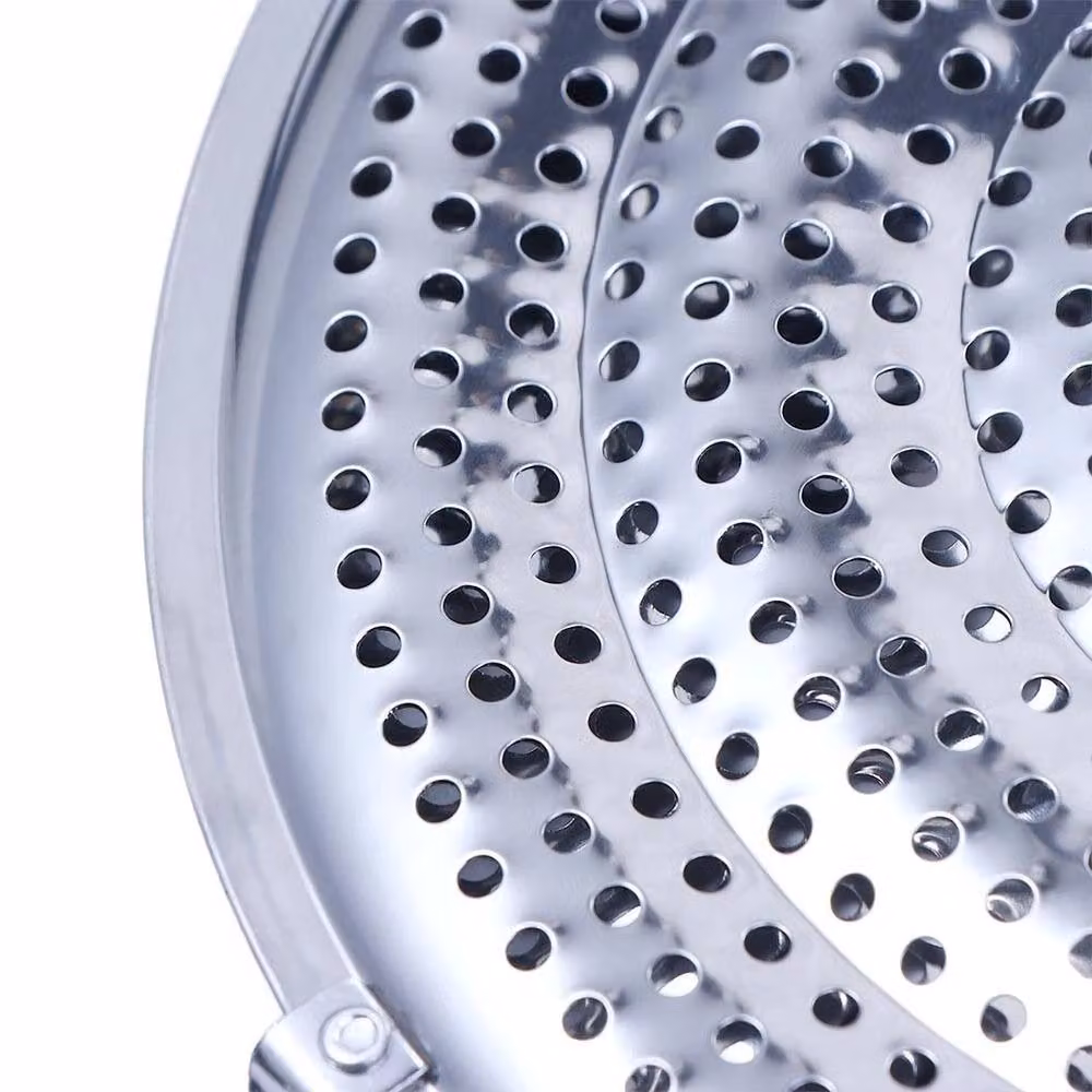 EONLION Hanging Stainless Steel Heat Diffuser in Silver, 100 cm – 2