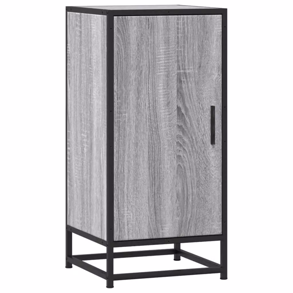 Berkfield Home Grey Sonoma Sideboard in Engineered Wood and Metal, W/D/H: 35.5 x 35.5 x 76 cm – 2