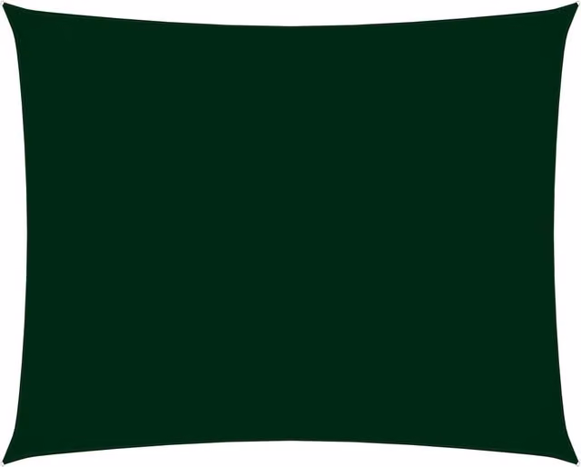 Berkfield Home Rectangular Sunshade Sail in Dark Green Oxford Polyester Fabric, W: 300 cm, L: 450 cm – 1