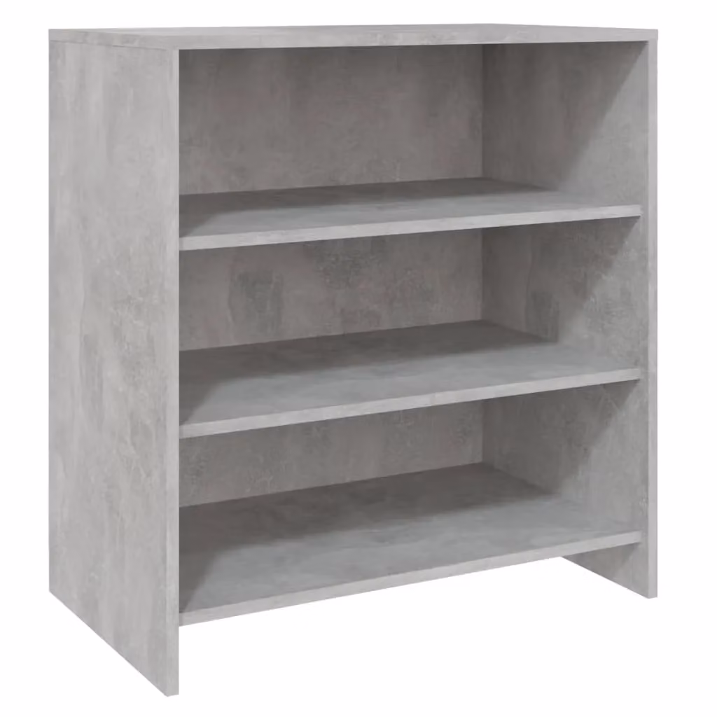 Berkfield Home Sideboard in Concrete Grey, MDF, W/D/H: 70 x 40.5 x 75 cm – 2