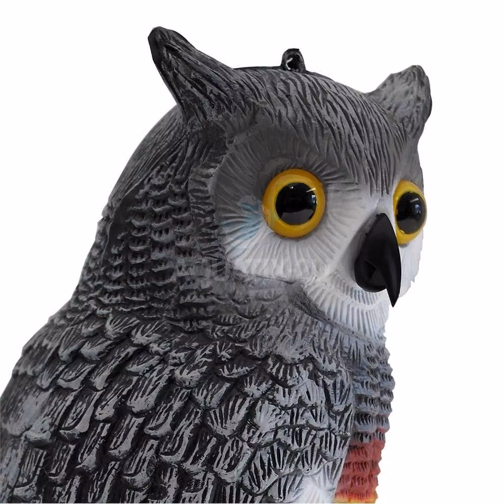 KCT Spetlek Pond Garden Decoy Deterrent Owl in Multicolour – 3