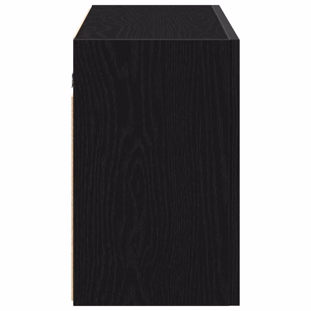 Berkfield Home Black Decorative Bathroom Wall Cabinet W/D/H: 100 x 25 x 40 cm – 3