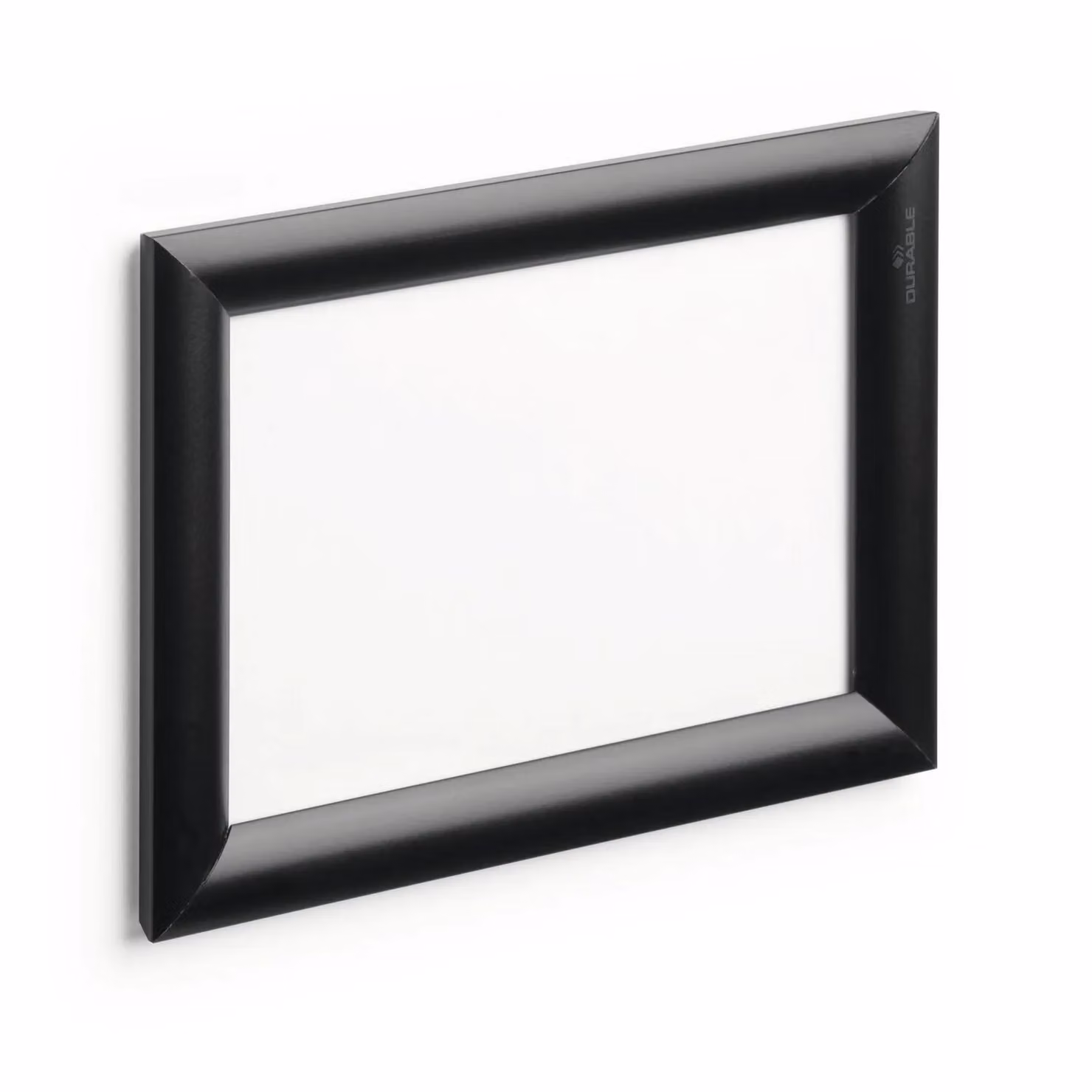 Durable Aluminium A5 Snap Frame in Black for Menus and Posters, Pack of 1 – 3