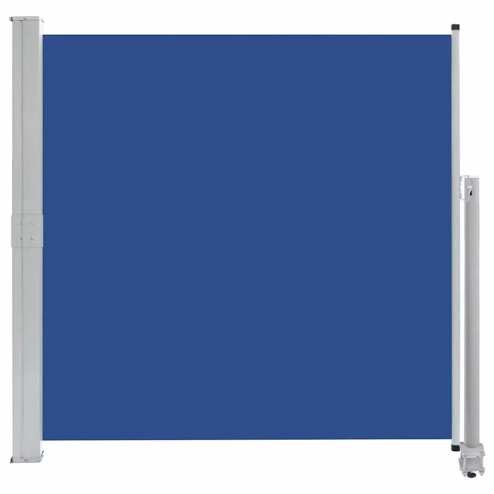 Berkfield Home Blue Retractable Side Awning with Manual Pull, W/H: 300 x 160 cm – 2