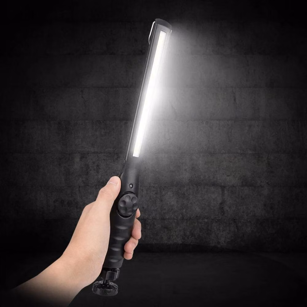 SPETLEK Rechargeable LED Magnetic Work Light in Black – 3