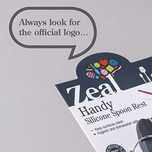 Zeal Red Silicone Oval Spoon Rest – 5
