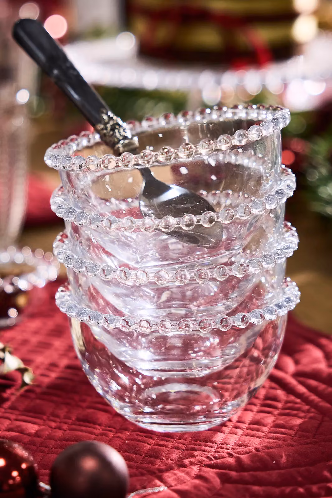 Dibor Bella Perle 12 Piece Glassware Dinner Set in Clear – 3