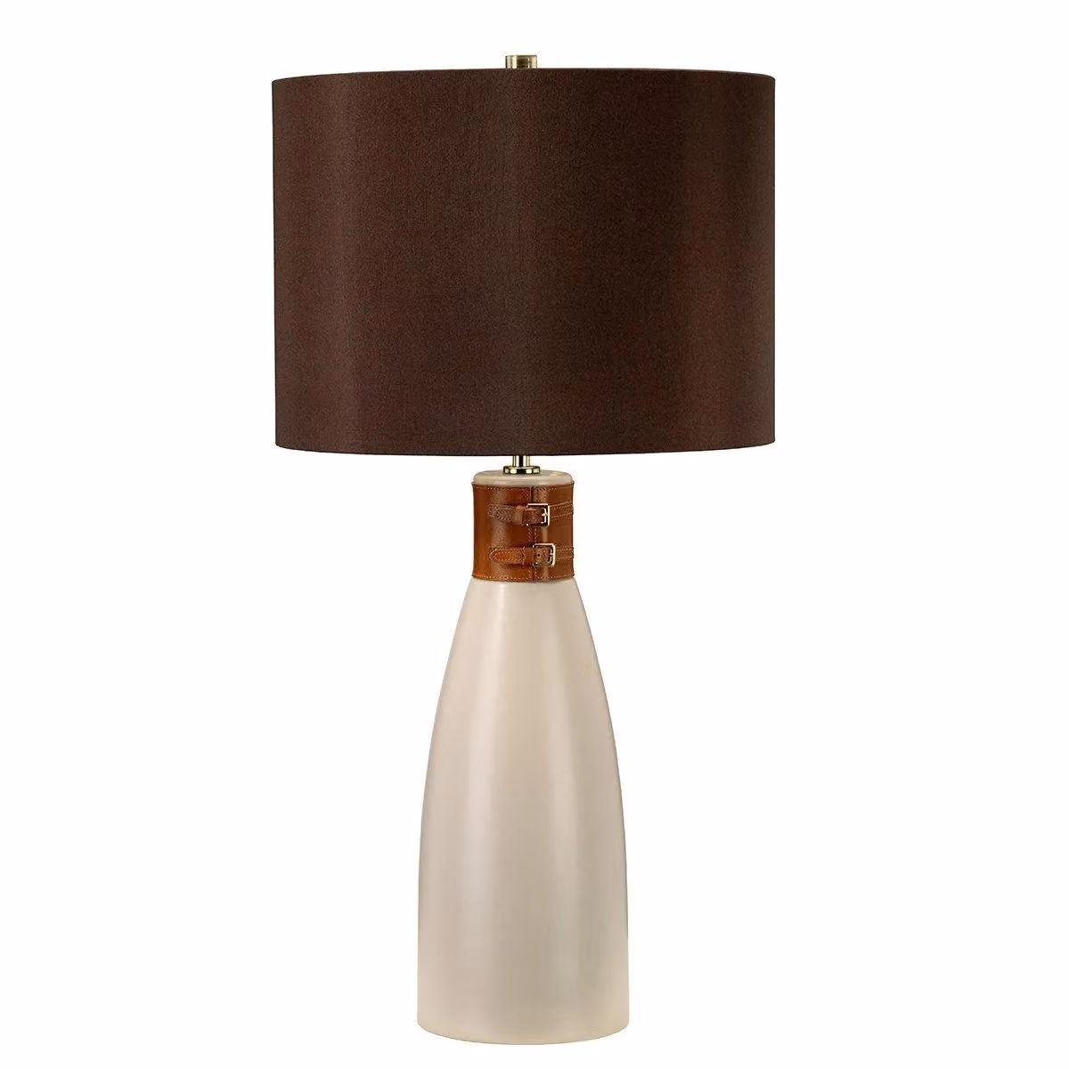 Netlighting Hammersmith Ceramic Table Lamp with E27 Bulb Holder in White – 2