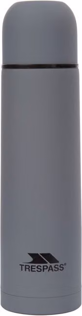 Trespass Torre 50 Vacuum Insulated Stainless Steel Flask in Grey, 500 ml – 1