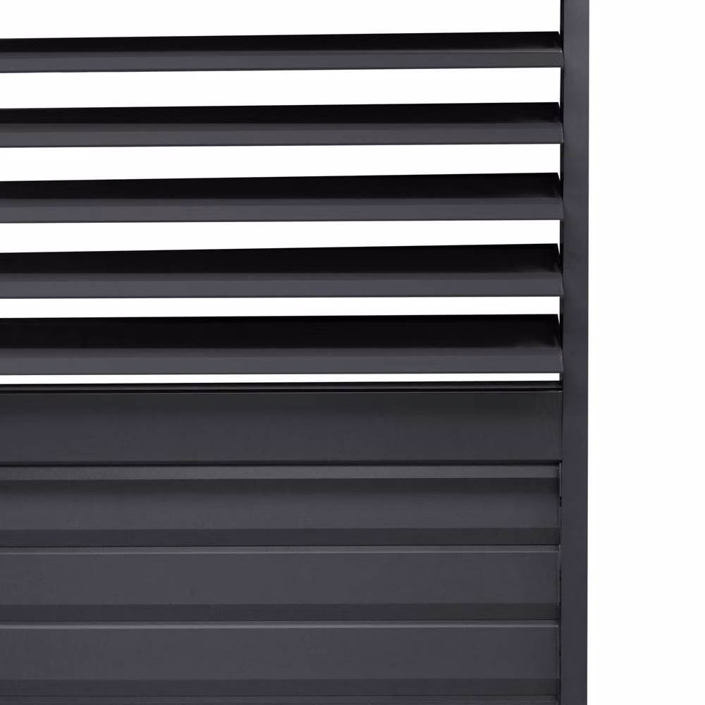 Monstershop Anthracite Aluminium Pergola Shutter Panel in Grey – 5