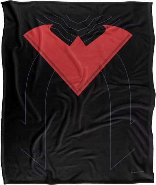 DC Comics Batman Nightwing 52 White Blanket W: 152 cm, D: 127 cm – 1