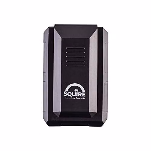 Squire Key Keep2 Key Safe Box with Push Button Combination Lock, Black, Wall Mounted – 1