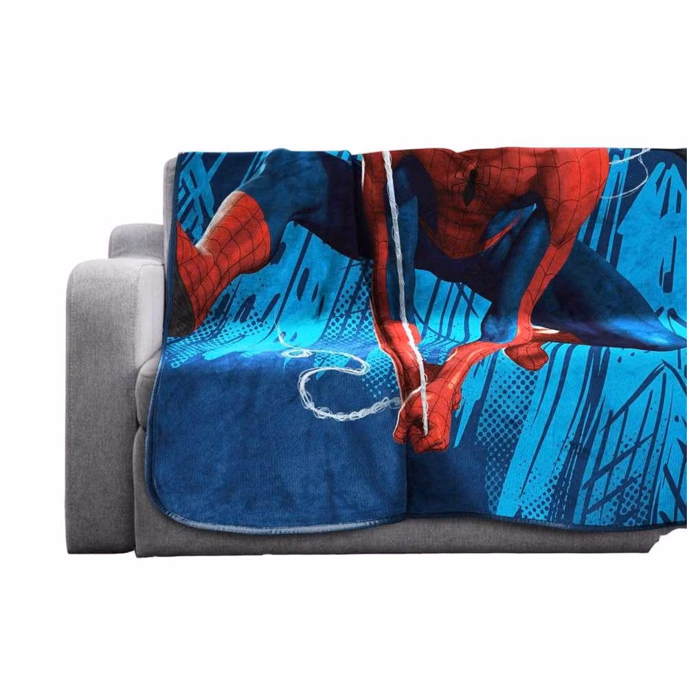 Spider-Man Multicolour Plush Printed Polyester Throw – 2