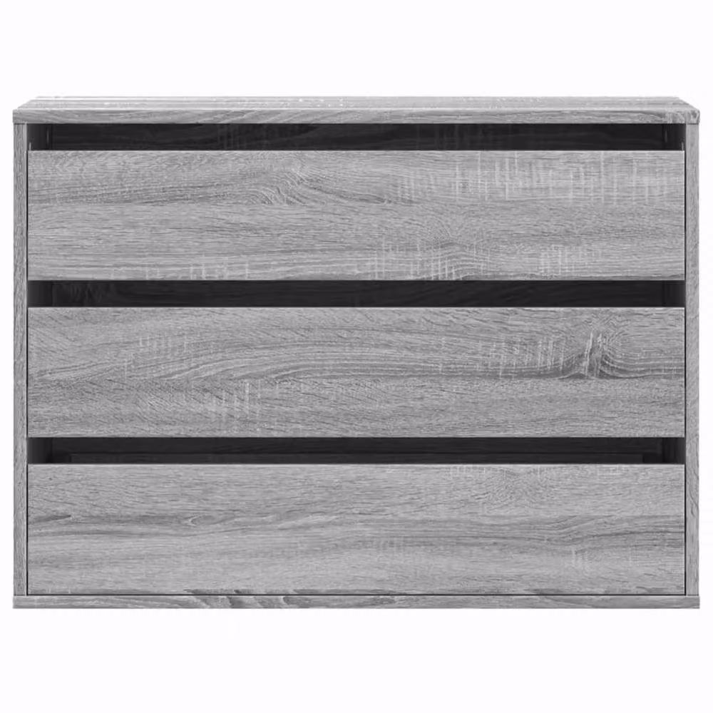 Berkfield Home Classic Corner Chest of Drawers in Grey Sonoma, W/D/H: 80 x 41 x 58 cm – 2