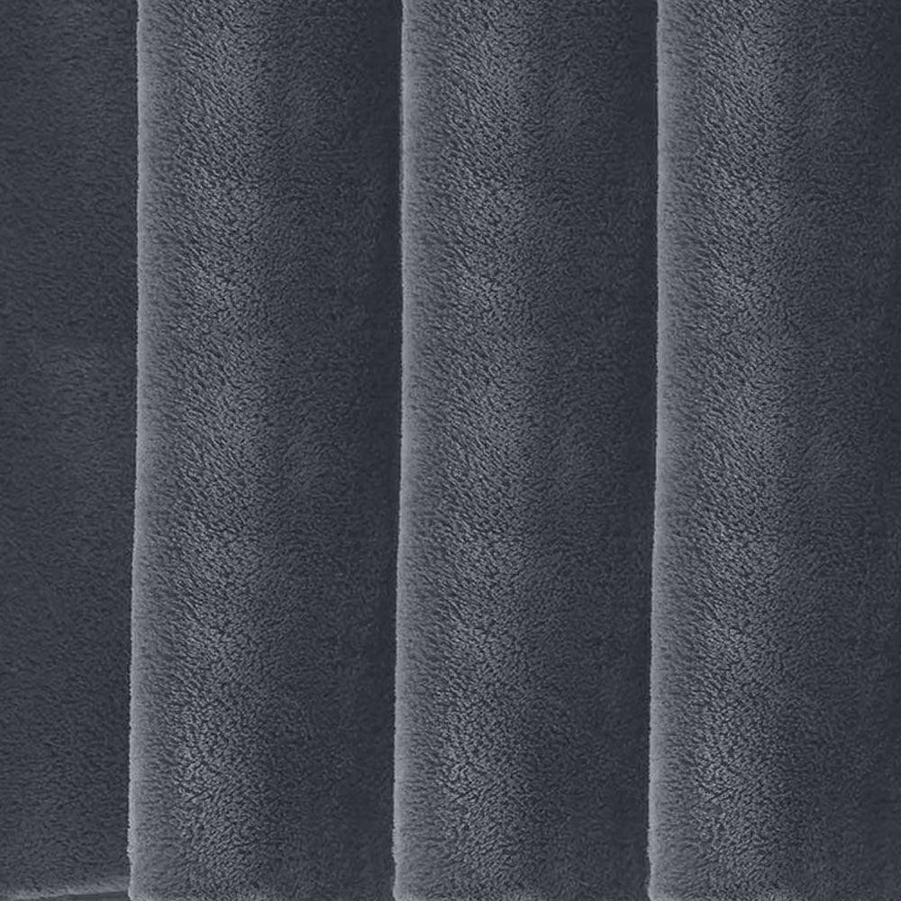 Voltico Faux Mink Throw in Grey, W: 150 cm, D: 200 cm – 3