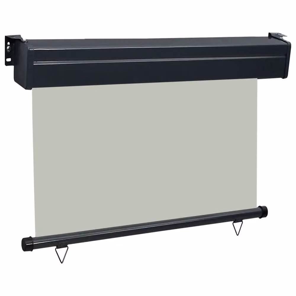 Berkfield Home Grey Balcony Side Awning, W/H: 85 x 250 cm – 2