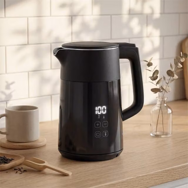 Kelvenix 1.7L Fast Boil 3kW Kettle in Black – 1