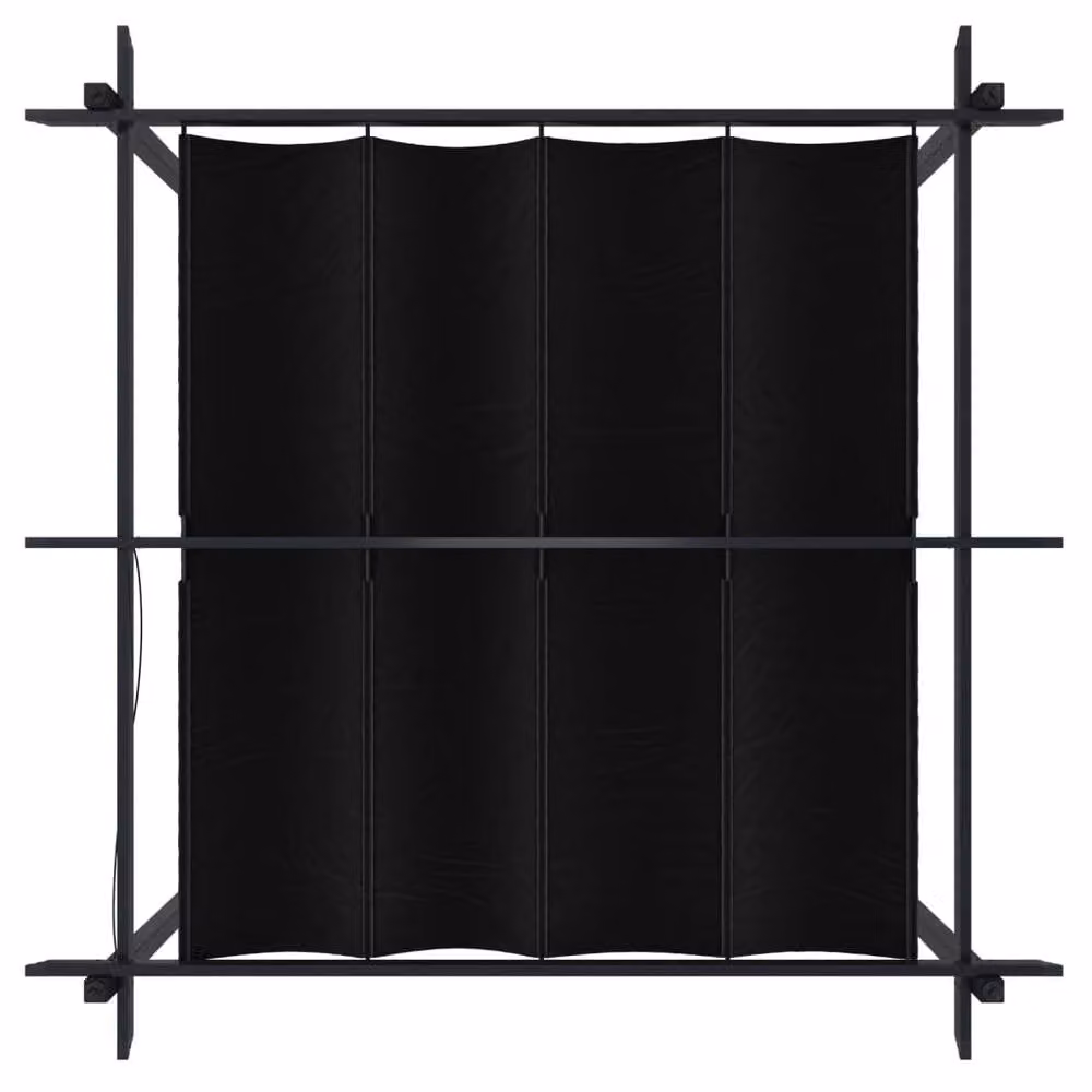 Berkfield Home Garden Gazebo with Retractable Roof, Anthracite and Black, W: 300 cm, D: 300 cm, H: 220 cm – 2