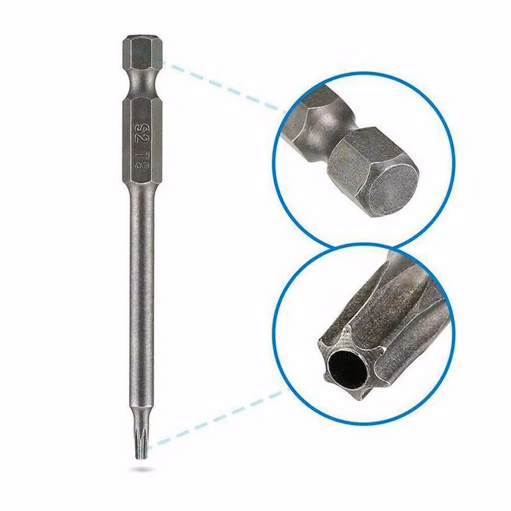SPETLEK 11-Piece Long Reach Torx Star and Hex Security Screwdriver Bit Set in Dark Grey – 2