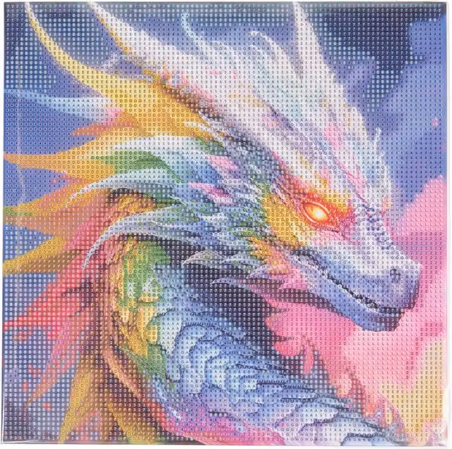 Art Studio Fantasy Crystal Canvas in Multicolour