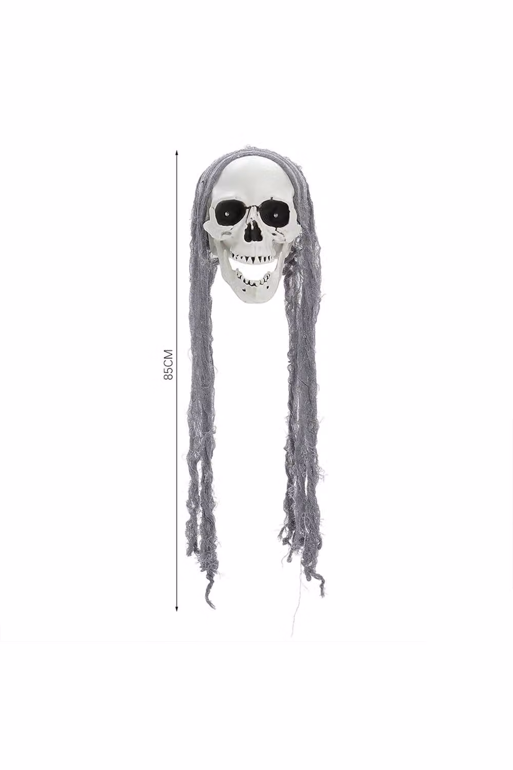 H&O Direct Multicolour Flashing LED Halloween Skull Decoration with Bandana – 2
