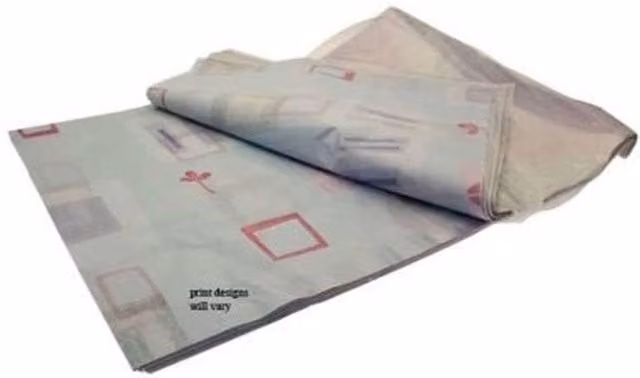 KDMD Assorted Grey Printed Paper Sheets for Parties and Birthdays