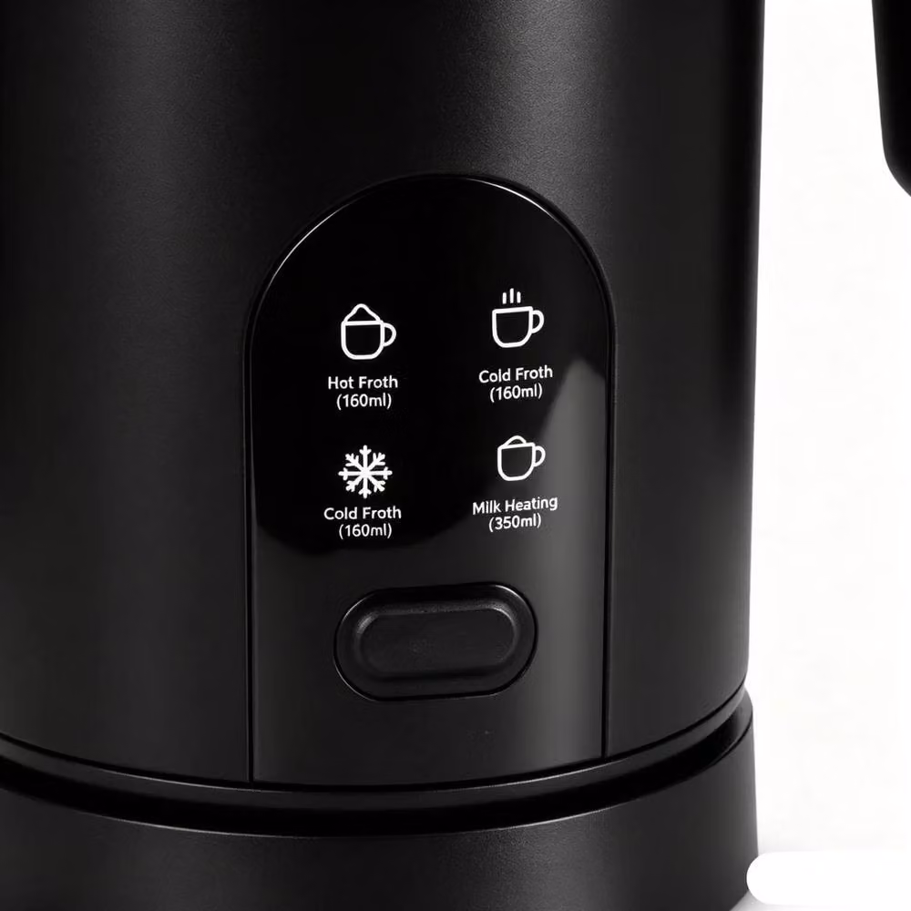 NESTLUNE 4 in 1 Automatic Electric Milk Frother in Black – 2