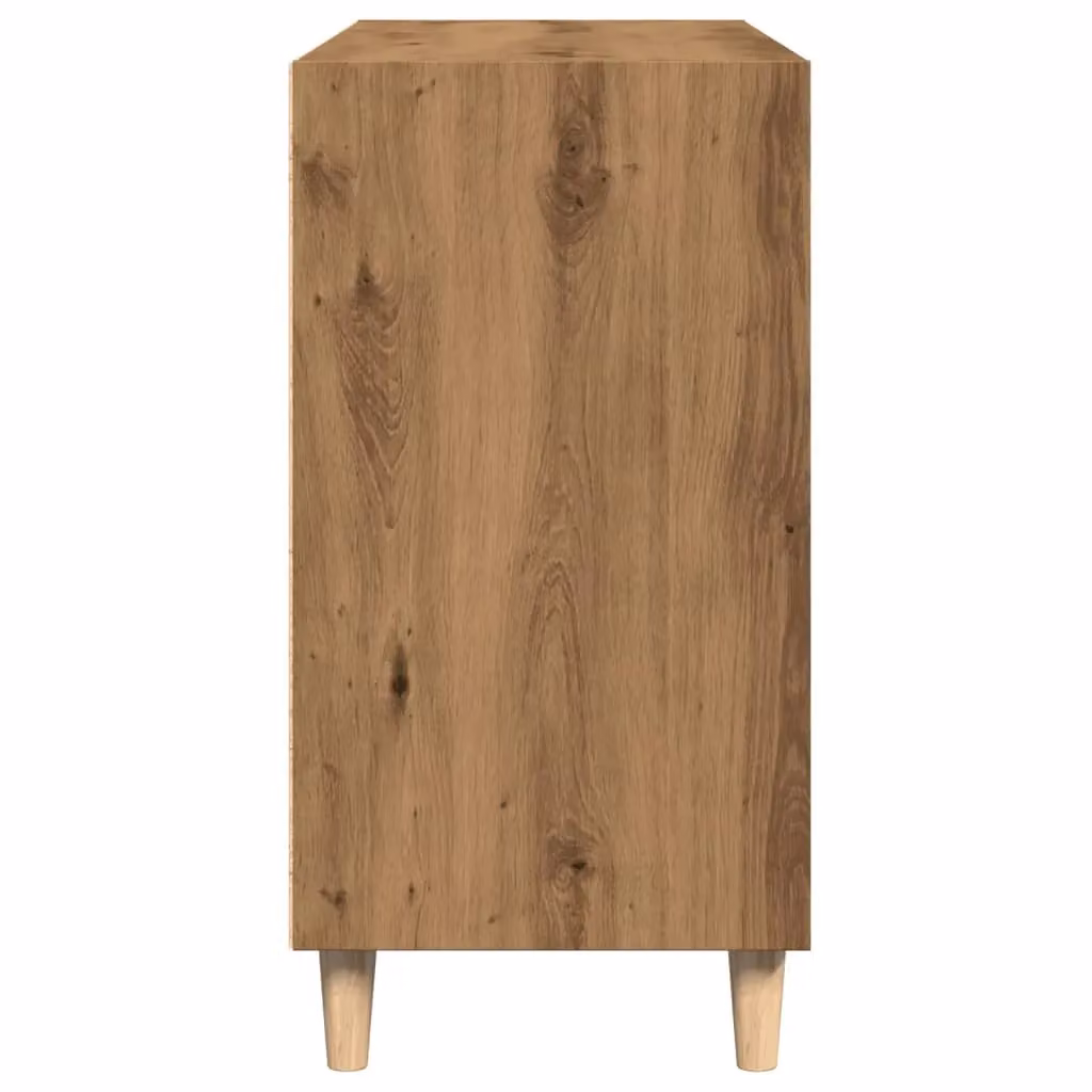 Berkfield Home Artisan Oak Sideboard in Brown, W/D/H: 103.5 x 35 x 70 cm – 2