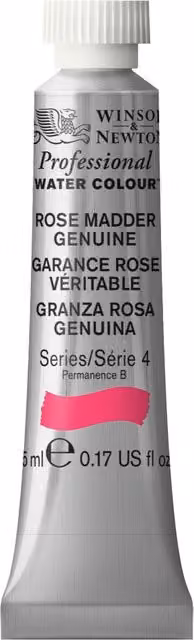 Winsor & Newton Professional Watercolour Paint, Rose Madder, 5 ml – 1
