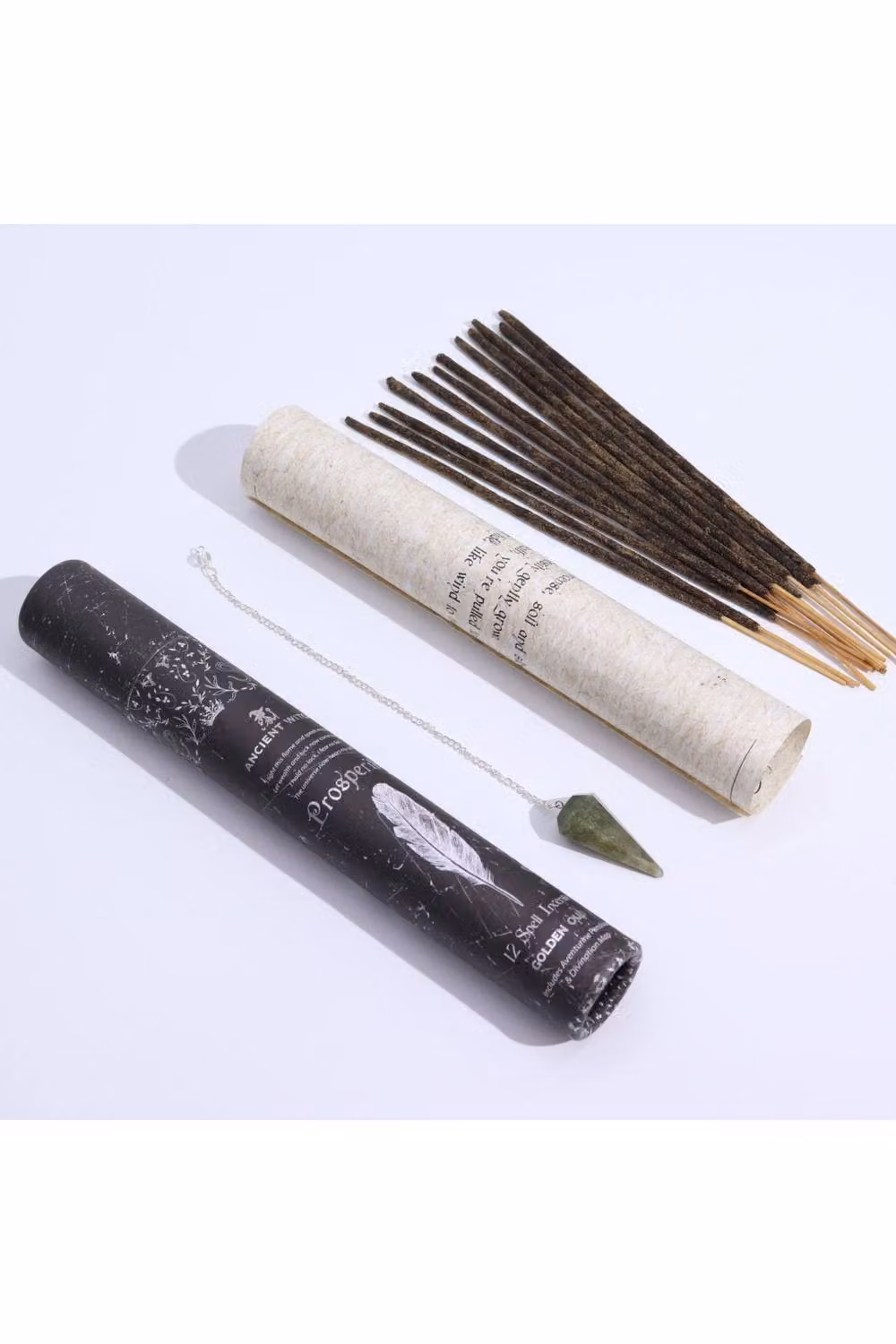 KDMD Ancient Witch Spell Prosperity and Abundance Woody Incense Sticks in Black – 2