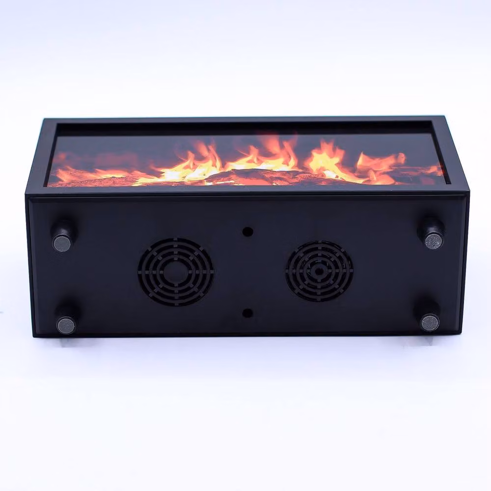 Serenityy Flame-Effect Aroma Diffuser with Birdsong, Black USB Electric Tabletop Diffuser with Colour Change – 5