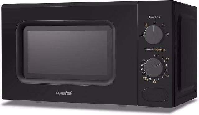 HomeScape 20L Solo Countertop Microwave, 700W, Black