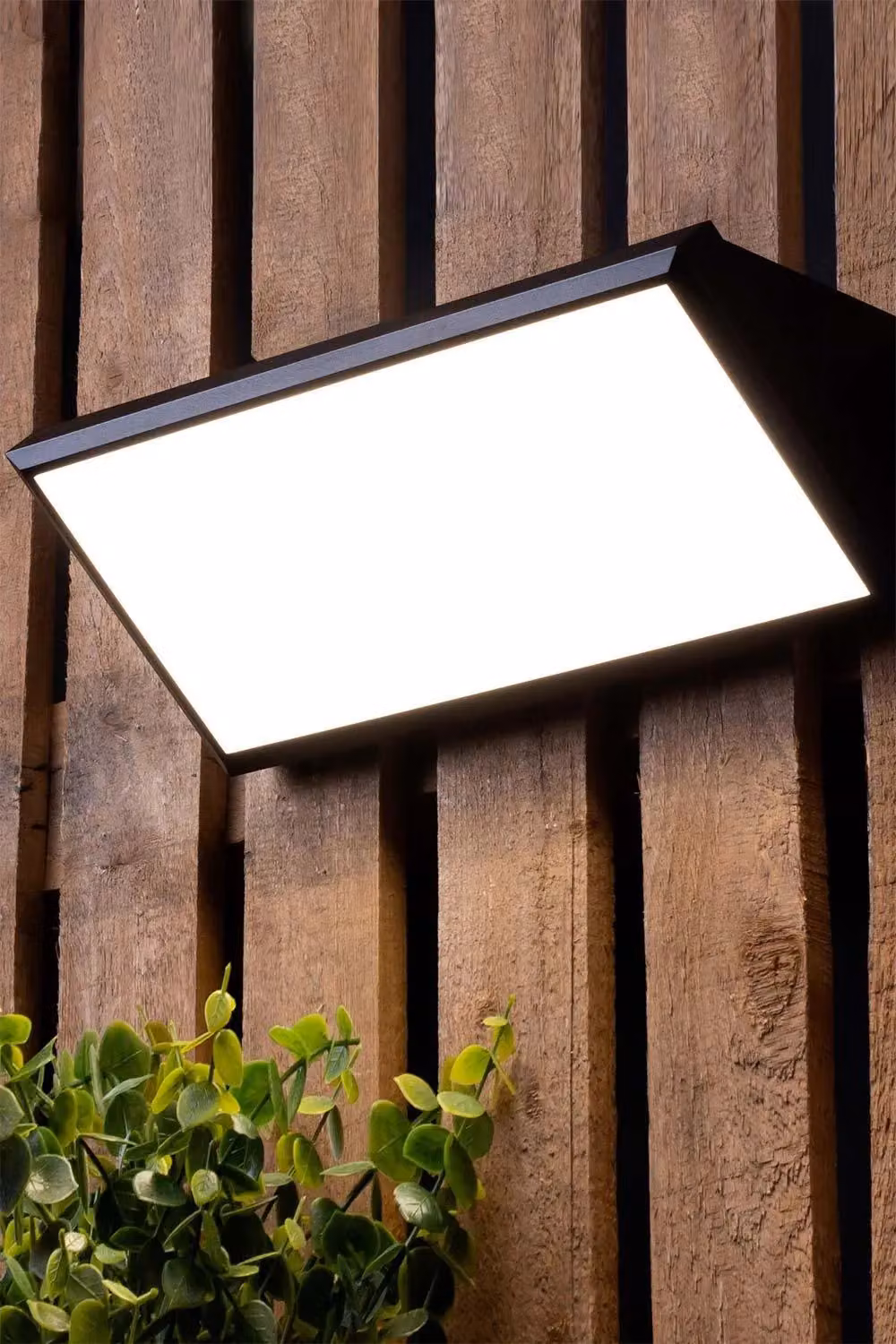 BHS Lighting Sanday Modern LED Outdoor Wall Light in Black – 2